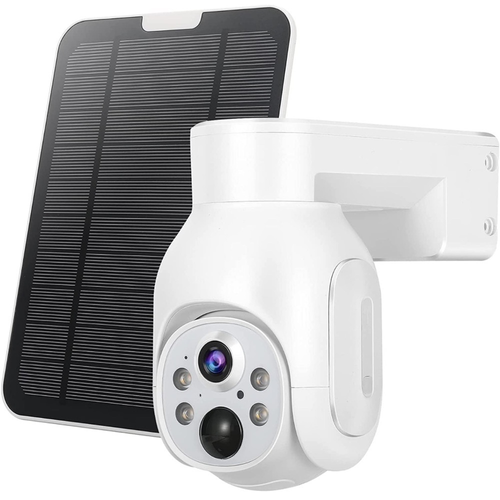Brand New Wireless Outdoor Solar Powered Wi-Fi Security Camera w/ Recording